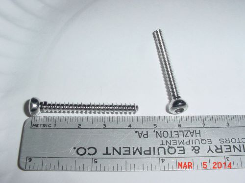 2 lot zimmer orthopedic cortical bone screws 4.5mm x 44mm full thread screw for sale