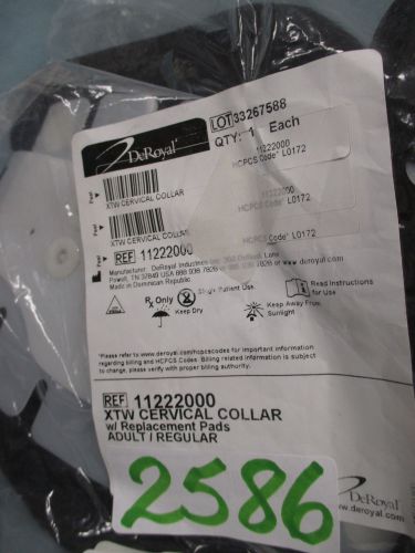 11222000 deroyal  xtw support collar for sale