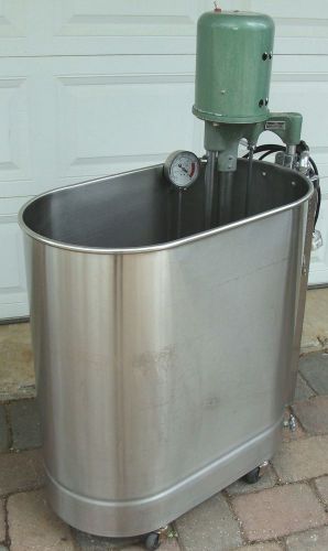 Ferno ille 305d hydrotherapy extremities whirlpool tub 36 gal tank + extra motor for sale