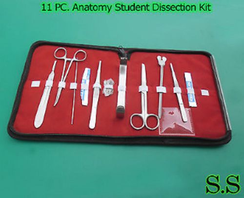 11 PC. Anatomy Student Dissection Kit