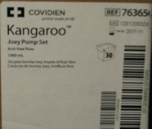 1 case of  30 Covidien 1000 mL Kangaroo Joey Pump Sets