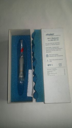 STRYKER  64:1 REDUCER  ref # 260-901-24 for use with oral Max System New