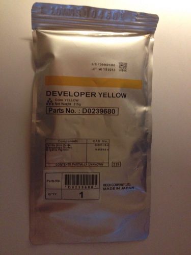 Ricoh Developer Yellow D0239680
