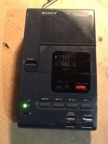 Sony M2000 Microcassette Transcriber Recorder Dictaphone