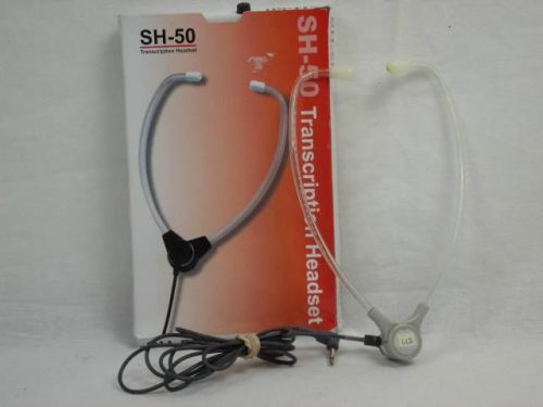 SH-50 Transcription Stethoscope Headset for Transcribing Machine Dictations