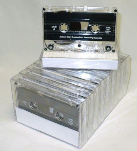 C-90 Standard-Cassette Dictation Tapes with No tape Leader (# 457)