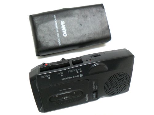 Sanyo TRC-570M Micro-Cassette Voice Recorder