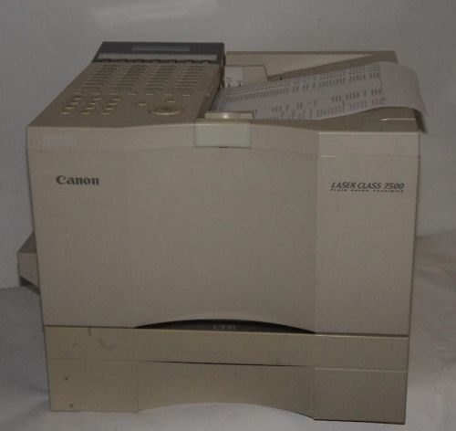 Canon laserclass 7500  laser fax machine plain paper copier for sale