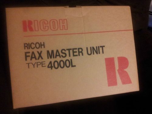 Ricoh Type 593931 GENUINE Fax Master Unit FOR 4000L