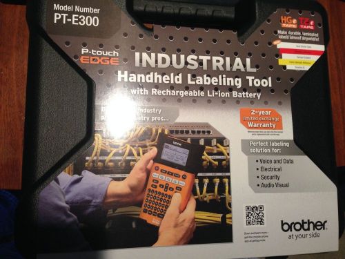 Brother PT-E300 Handheld Printer - New In Case!