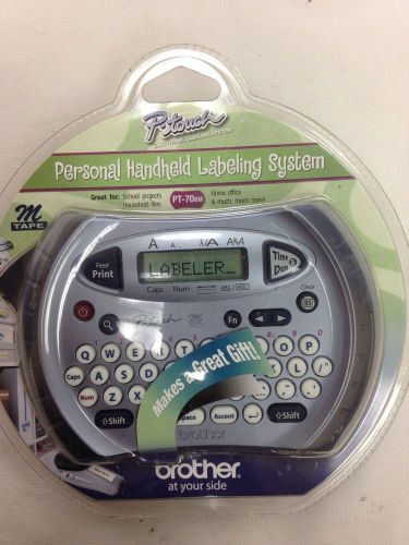 Personal Handheld Labeling System