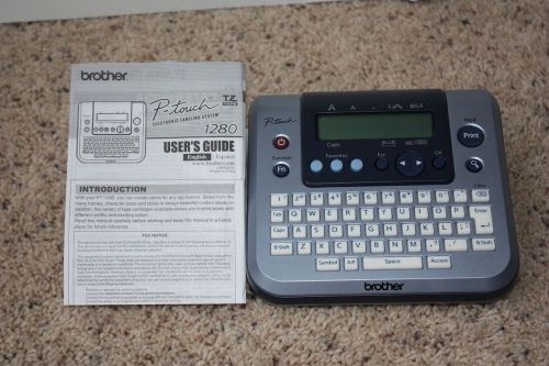 Brother P-Touch 1280 Electronic Labeling System, Model PT 1280