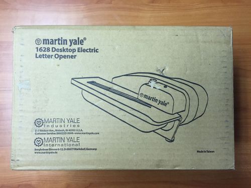 *NIB* Martin Yale Model 1628 Gray Electric Letter Opener 7 3/4&#034;
