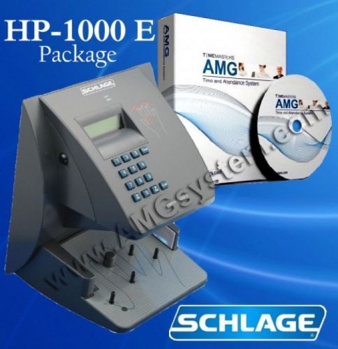 Schlage handpunch hp-1000-e with ethernet | amg software package for sale