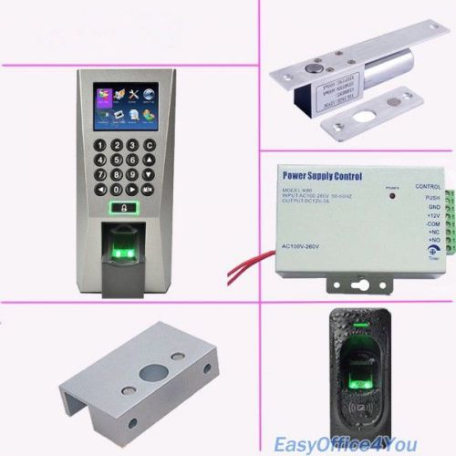 Main fingerprint access control+slave fingerprint reader for both entry and exit for sale