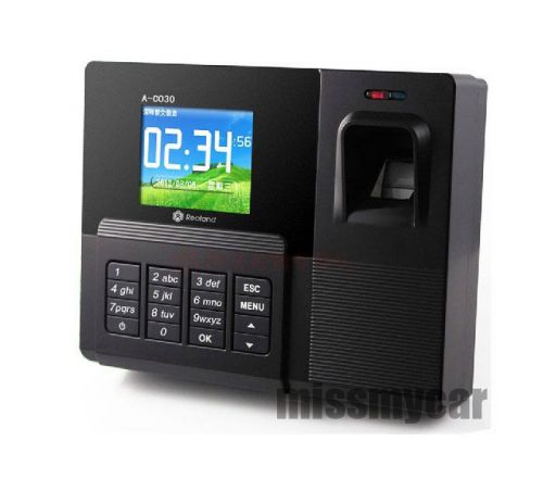 Highspeed biometric fingerprint and id card reader attendance time clock+ usb(a) for sale