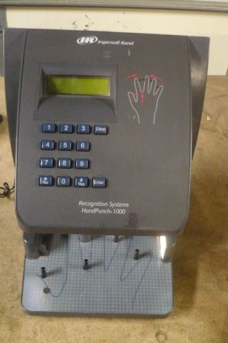 INGERSOLL RAND HP1000-   HAND PUNCH RECONGNITION SYSTEM