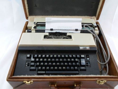 CITIZEN MODEL S-4 ELECTRIC TYPEWRITER with Case