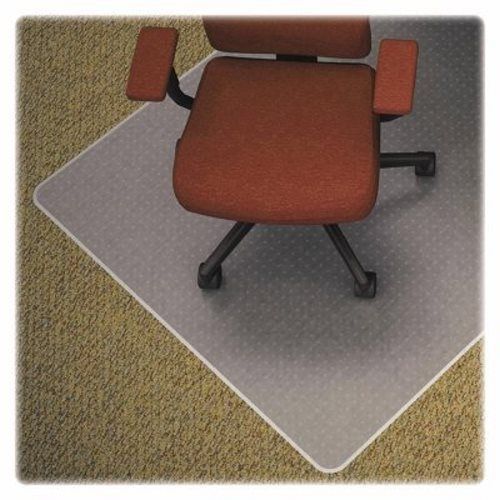 Lorell Chair Mat, Medium Pile, Standard Lip,36&#034;x48&#034;, Clear (LLR82822)