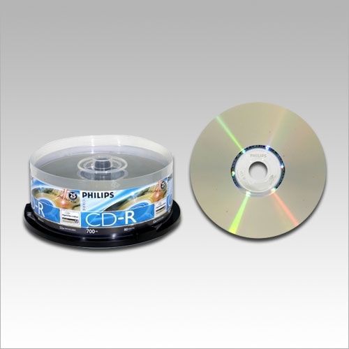 New 300pc philips gold lightscribe 52x cd-r cr7d5lb50/17 for sale