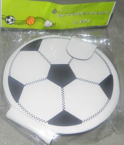 SOCCER BALL CD HOLDER: HOLDS 12 CDS