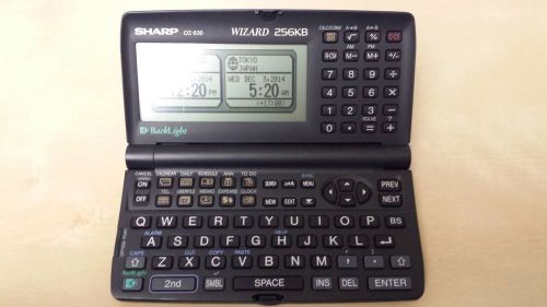 Sharp Wizard OZ-630 256KB Personal Organizer