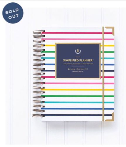 Emily Ley Simplified Planner 2015 SOLD OUT