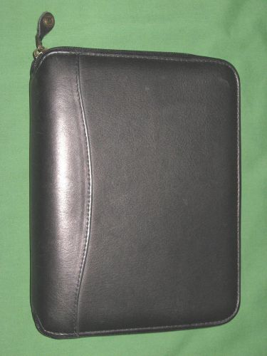 CLASSIC ~1.25&#034;~ LEATHER Covey Leadership Planner ORGANIZER Binder FRANKLIN 5918