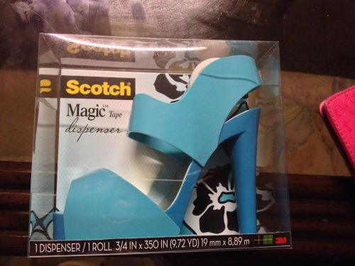 Brand new in box scotch high heel sandal magic tape dispenser for sale