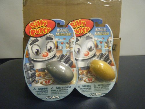 Silly Putty Assorted Metallic Colors Sold in a case of 8