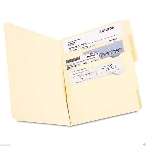 Pendaflex - Divide It Up Multi Section File Folders, Letter, Manila -24 Pack