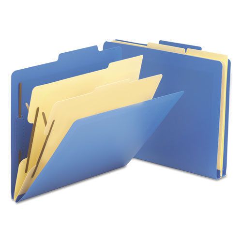 2-1/2&#034; expansion heavy-duty poly classification folders, letter, 10/box for sale