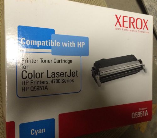 HP Compatible Q5951A Cyan Xerox #6R1331 NEW