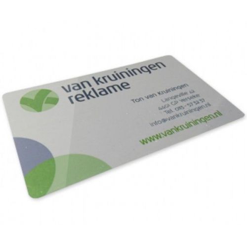 Custom Printed Aluminium Business Cards - Identity -Membership,Promotion,Loyalty