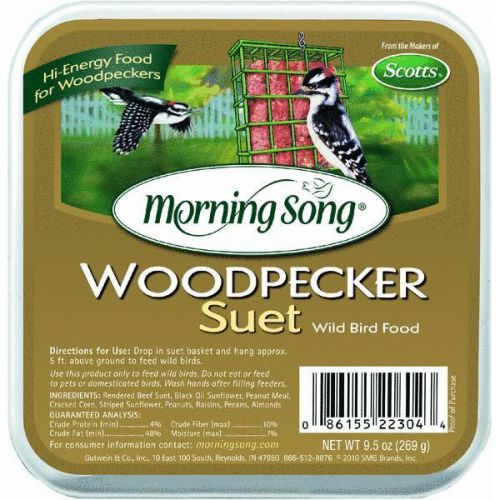 Woodpecker Suet 9.5oz 1022304 Pack of 12