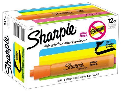 Sharpie major accent highlighter - broad marker point type - chisel (25006) for sale