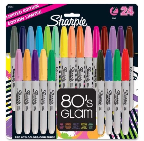 New sharpie fine-tip permanent marker, 24-pack assorted colors free shipping for sale
