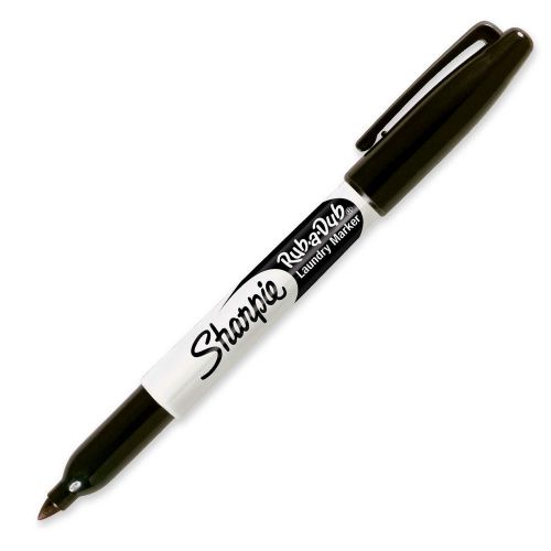 Sharpie RUB-A-DUB Laundry Pen Black Fine Pnt Marker