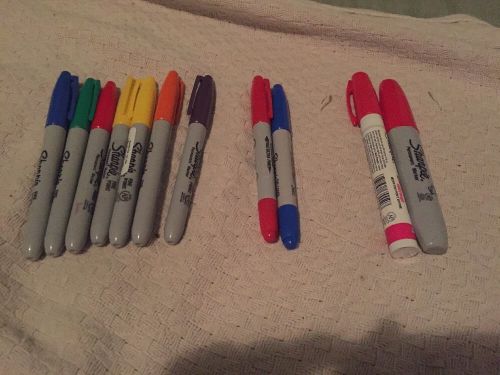 Sharpie lot of 11 for sale