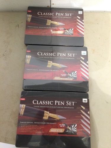 (3) JML Classic Pen Sets Fountain Pens NEW AND SEALED