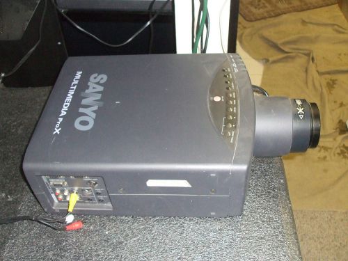 Sanyo Multimedia Pro X Projector Model PLC 5500 NA,TESTED WORKING
