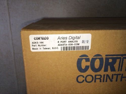 CORTELCO Aries Analog Telephone:ADKS-144 ADASTA-008-COM Analog 8 Port