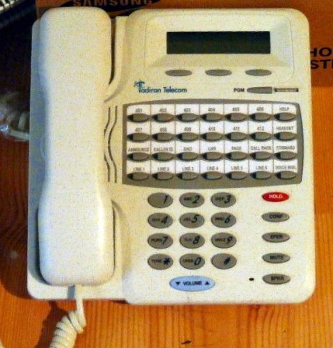 Tadiran 28 button/station phone handset/telephones w/wall mount 3 available for sale