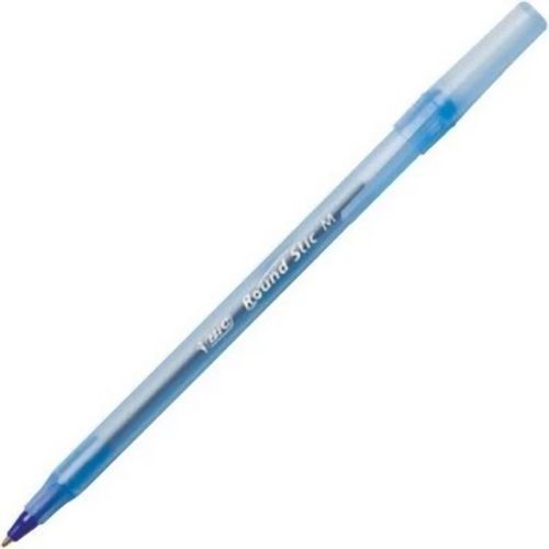 BIC® ROUND STIC® XTRA LIFE BALL PENS-BLUE INK (Wholesale Lots of 600)
