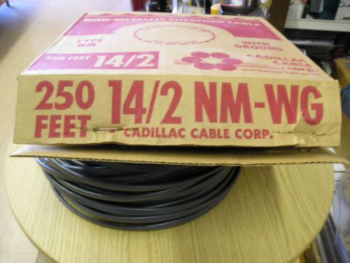 14/2 With Ground Electrical Wire NM 250ft coil. NEW UNCUT