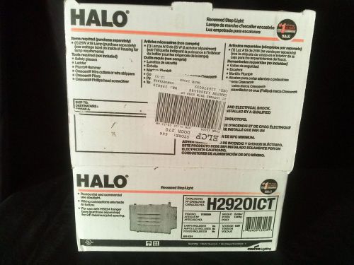 Halo recessed step light NEW 25W white residential/commerical Cooper lighting