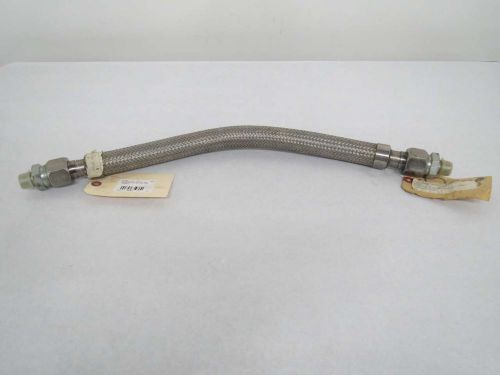 New p045 ss782 braided hose stainless fitting flex size 7/8x26in b362668 for sale
