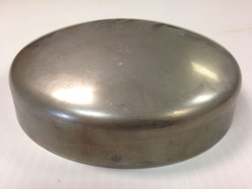 6&#034; tube cap stamped 304l stainless steel ss pipe end 6 inch od for sale