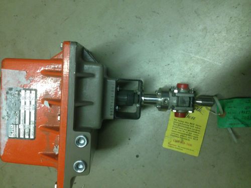 Bettis 420-05-04-02-509 115vac 1ph  actuator with 1/2&#034; 1500 psi valve for sale