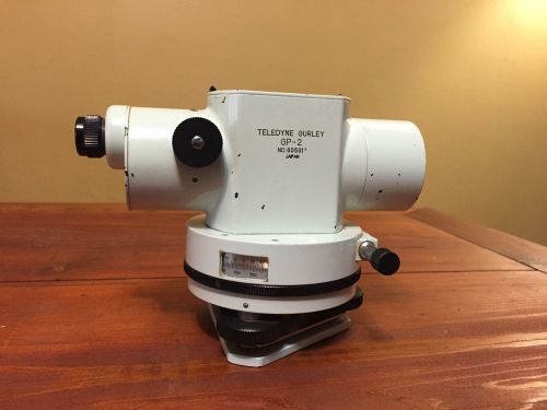 TELEDYNE GURLEY GP-2 AUTOMATIC LEVEL MADE IN JAPAN SURVEYING